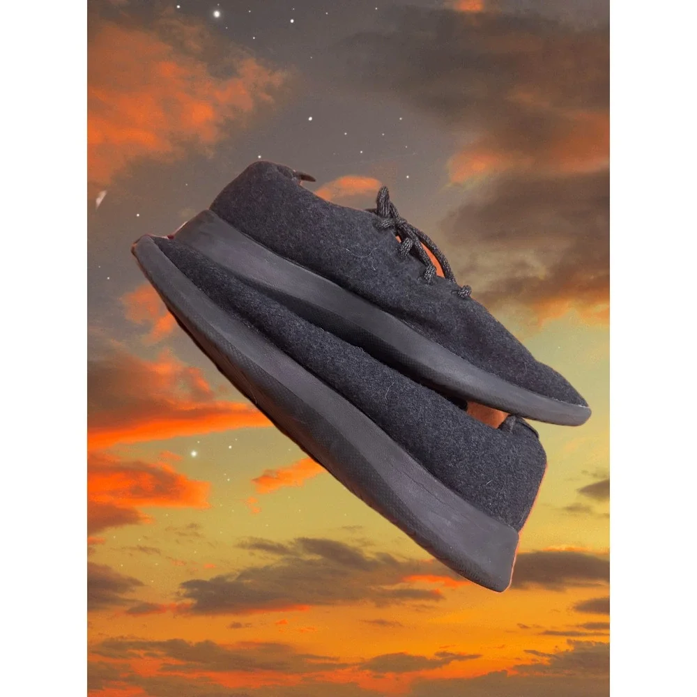 Allbirds‎ Wool Runner Mens 10 Charcoal Grey Merino Wool Sneakers WR1M10